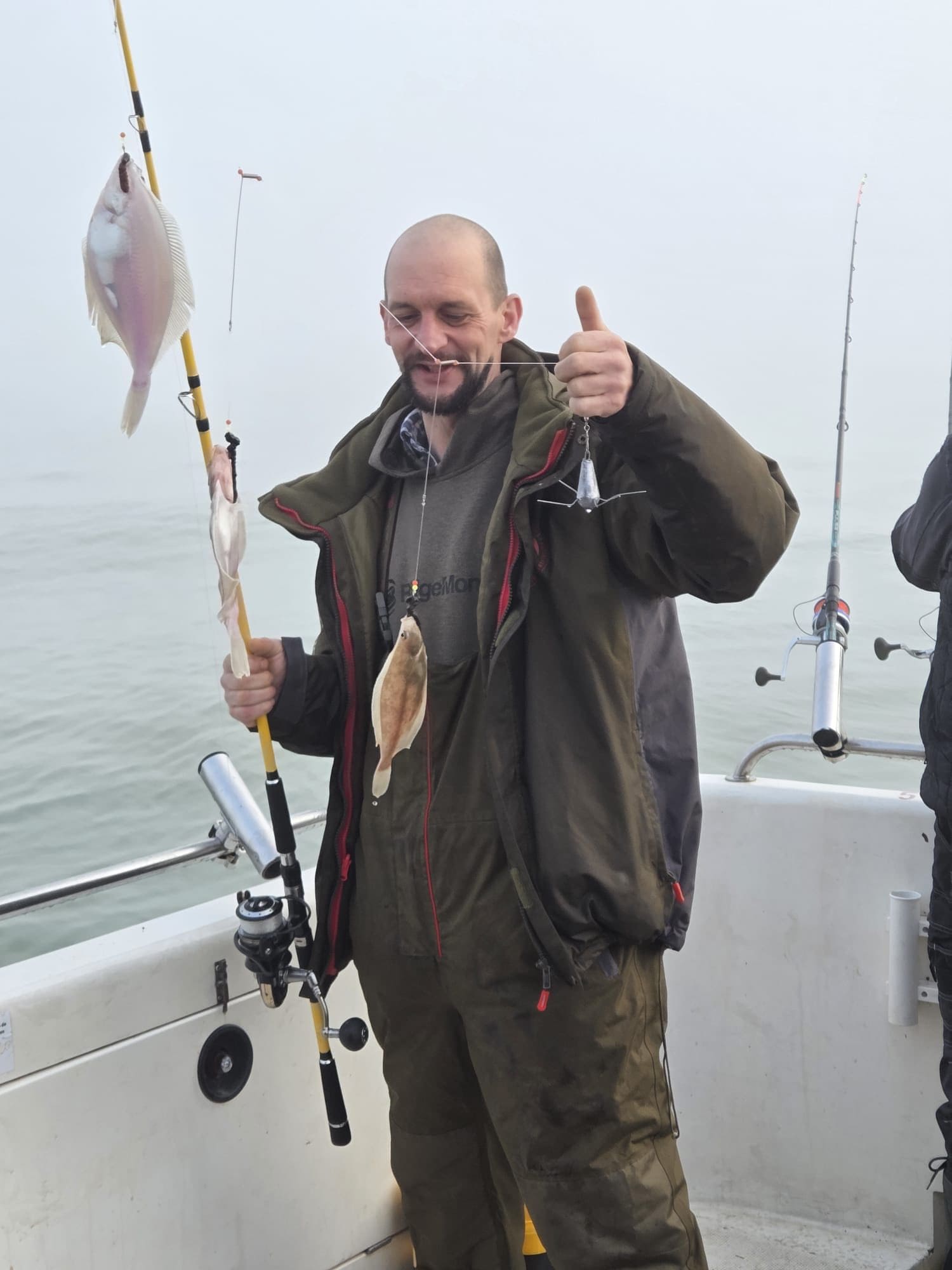 tong vissen bij waypoint